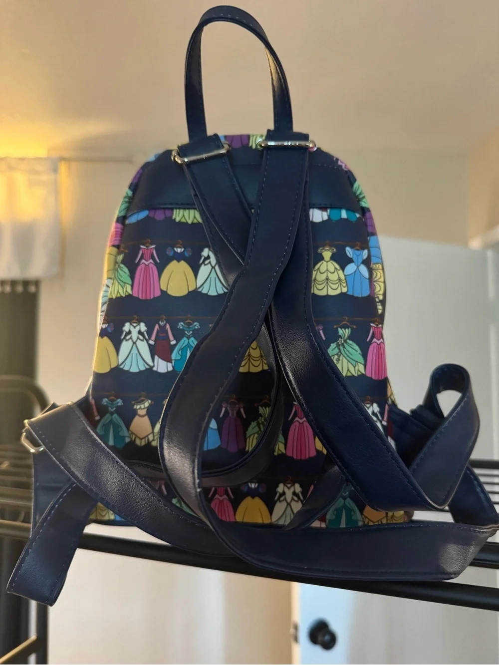 Disney x Loungefly Multicolor Princess Dress Mini Backpack